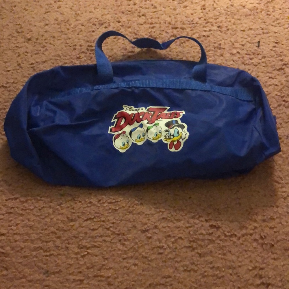 Vintage duck tales duffel bag